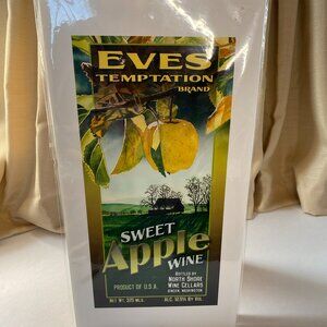 NWT Eves Temptation Sweet Apple Wine Limited Art Print by Andy Sewell PNW Artist